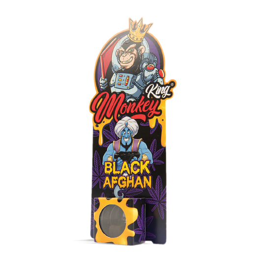 Monkey King CBD Hash Incense 20%: Black Afghan - 1.7g (Single Piece)