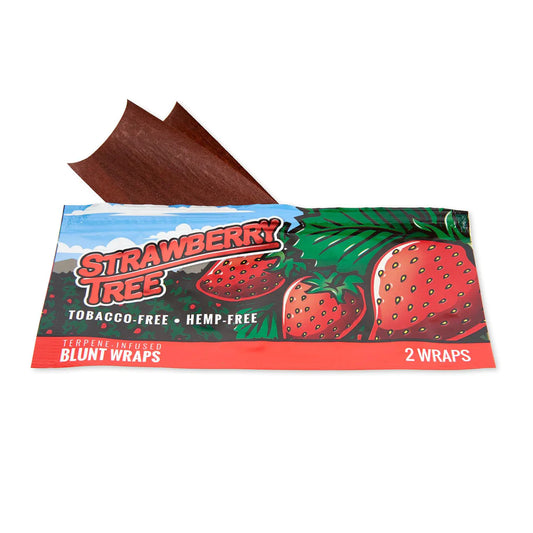 Lemon Tree Blunt Wraps - Strawberry Tree - 10 Pack