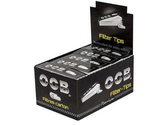 OCB Black Premium Filter Tips