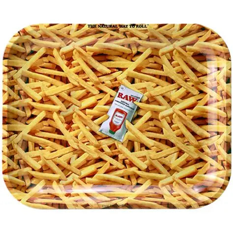 RAW Metal Rolling Tray Large 340mm x 280mm