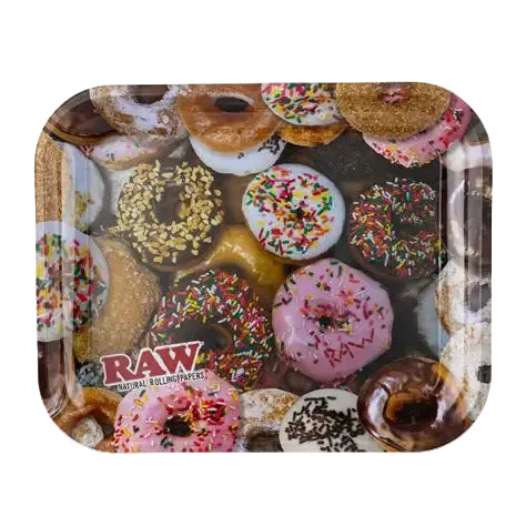RAW Metal Rolling Tray Large 340mm x 280mm