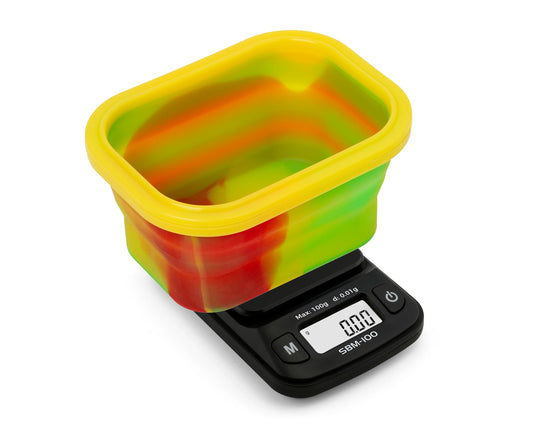 On Balance Scales 100g with Tub - 0.01g _ Rasta