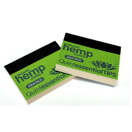 Quintessential MAXI Pack Smoking Tips Organic Hemp Coated