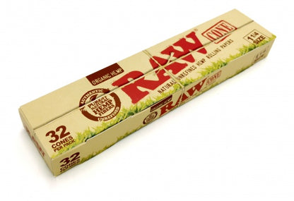 Raw Classic Organic Cones 1 1/4 Pack of 32 Cones
