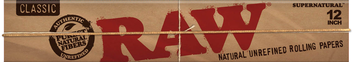 RAW CLASSIC SUPERNATURAL 12 Inch Rolling Papers Single Pack