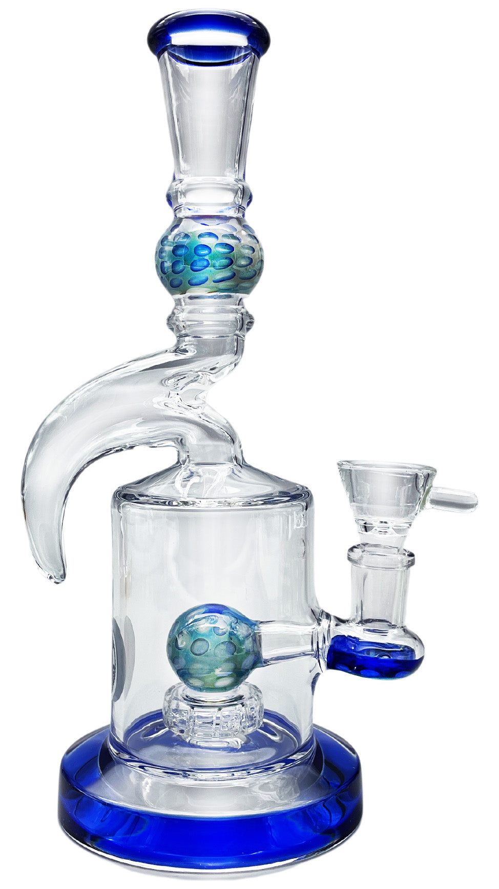 Basil Bush Glass Percolator Bong 23cm (14mm) 300gm