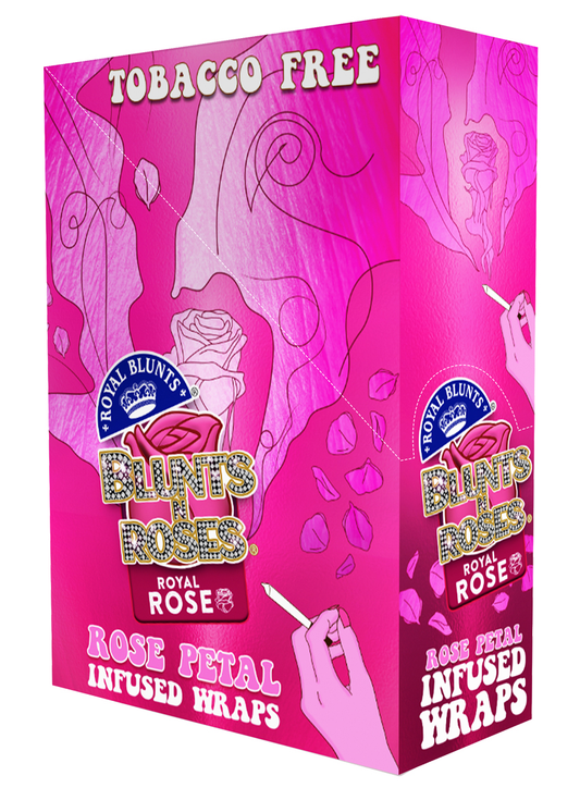 Royal Hemp ROYAL ROSE PETAL BLUNTS BOX