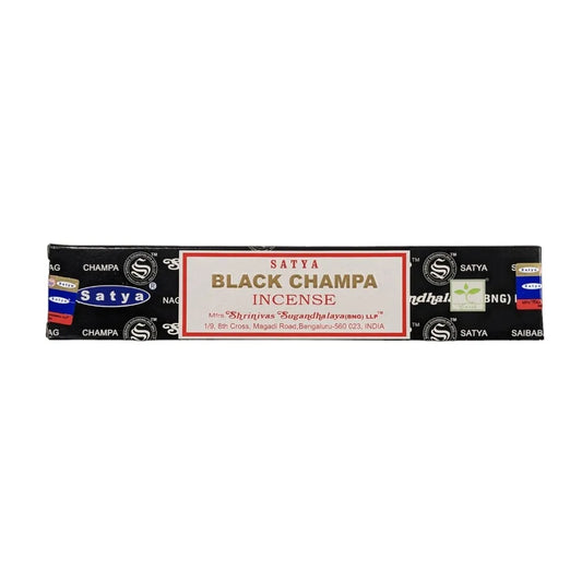 Satya Incense Stick - Black Champa