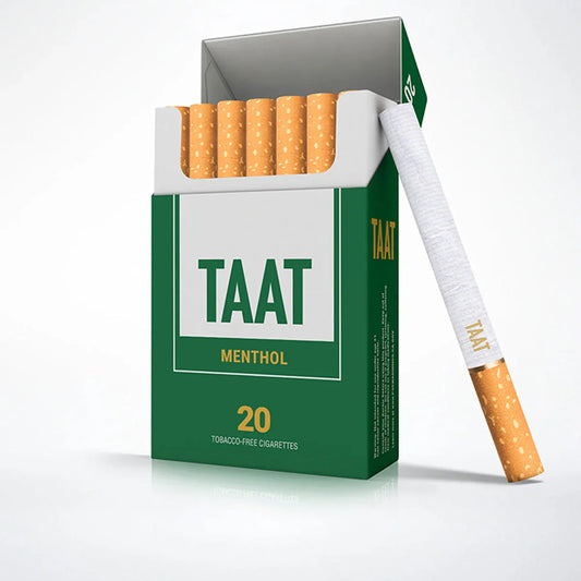 TAAT Menthol Hemp Cigarettes × 1
Carton (10 pcs)