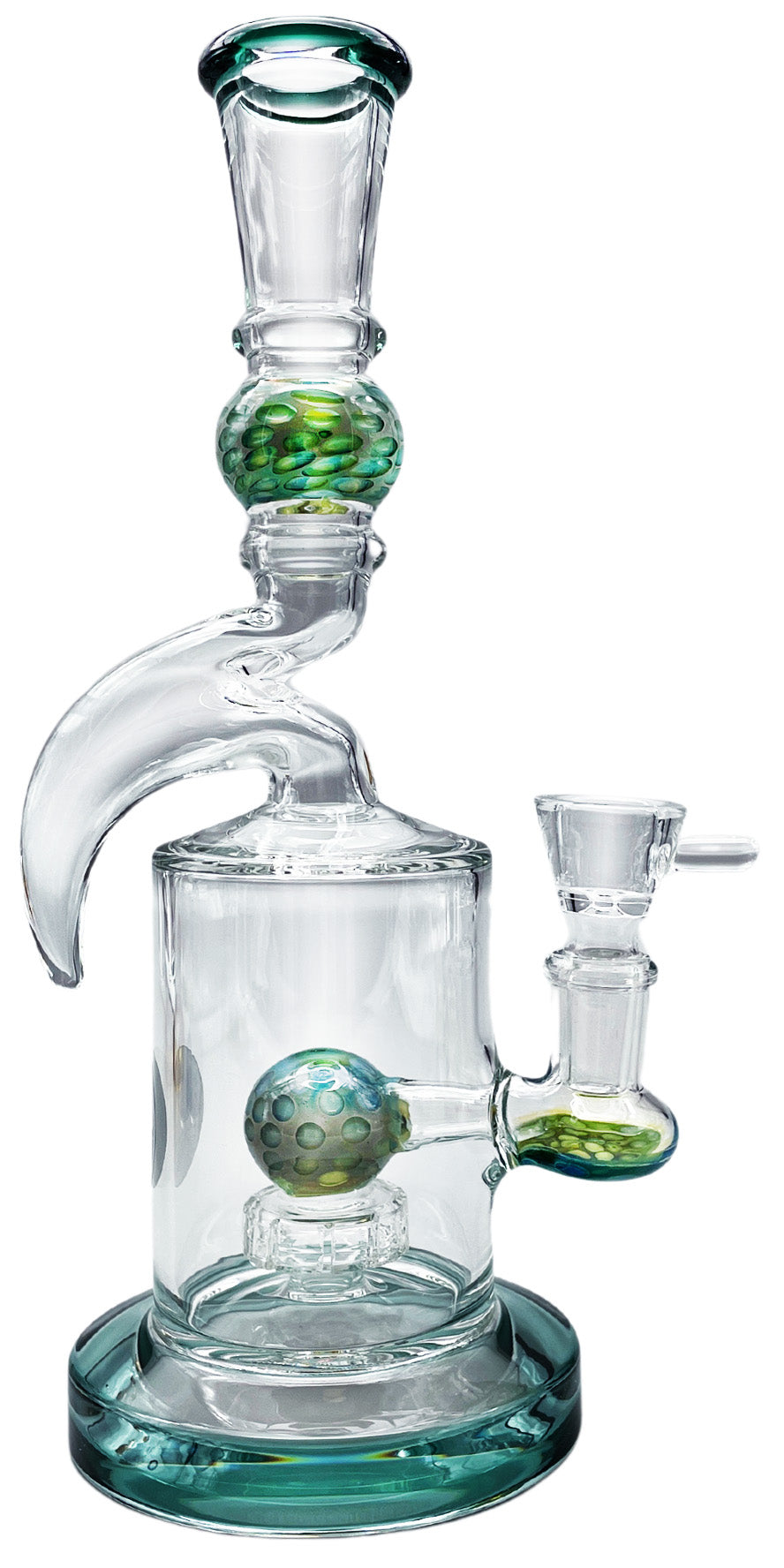 Basil Bush Glass Percolator Bong 23cm (14mm) 300gm