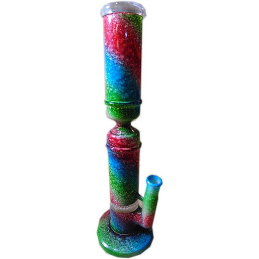 Tri-Colour Galaxy Glass Bong 38cm