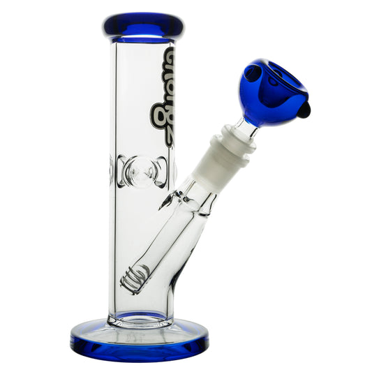 Glass Chongz Rat Salad 21cm Ice with Blue Accents