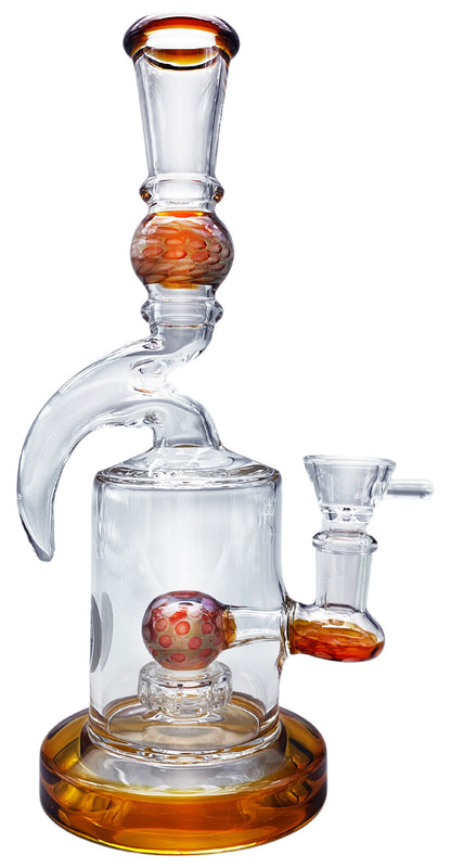 Basil Bush Glass Percolator Bong 23cm (14mm) 300gm