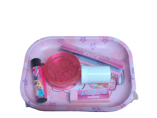 TRAY SET 02 | HELLO KITTY Tray *SMALL* Pink Gift Set