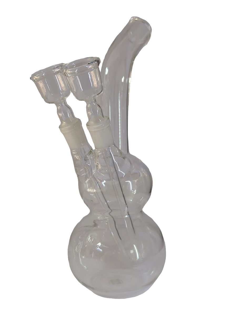 Basil Bush Glass Bong unboxed 26cm