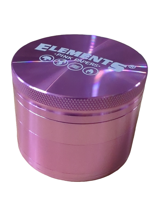Elements Large 4-Part Metal Handmuller Pink
