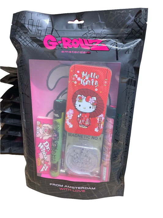 G.ROLLZ - Tray Gift Set - PINK THUG - LARGE