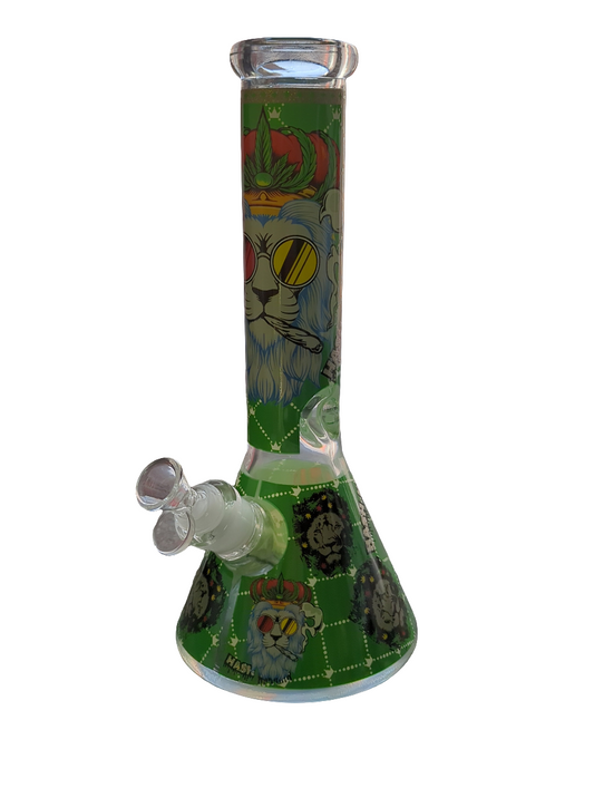 Chongz Glass 30cm Glow Series "Hipster" waterpipe