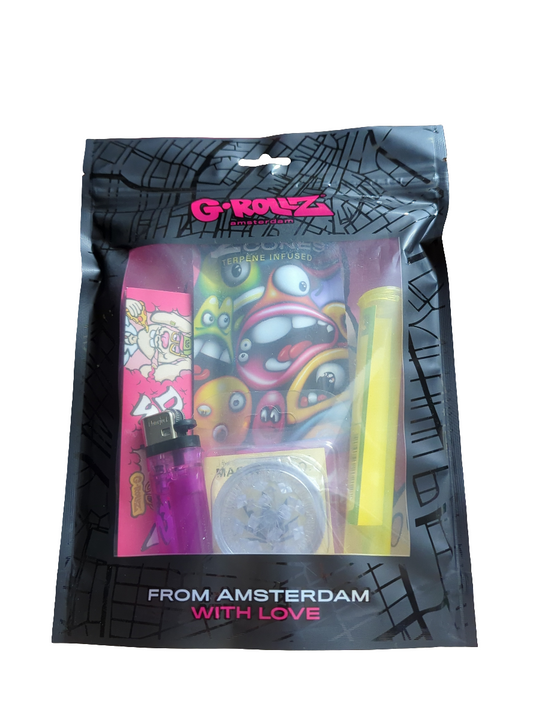 G.ROLLZ - Tray Gift Set - PINK THUG - MEDIUM