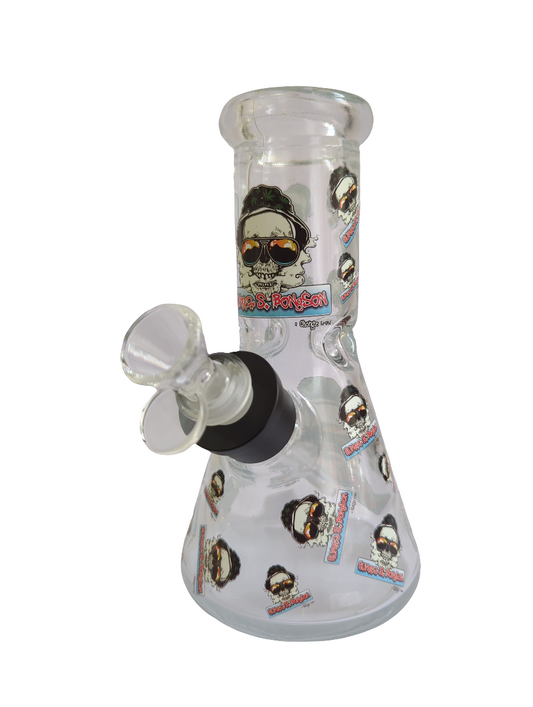 Chongz Glass 20cm Glow Series "Hunter S. Bongson" waterpipe