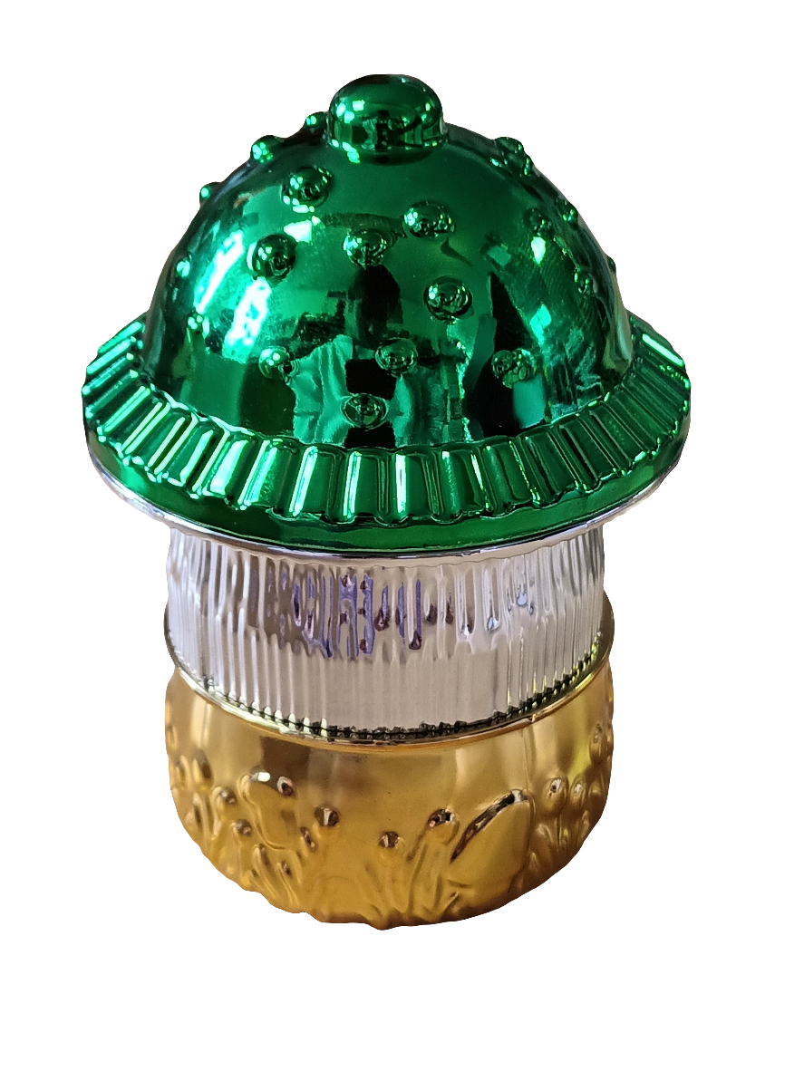 Sparkys 4-Part Jamaican Metal Handmuller - Rainbow Mushroom