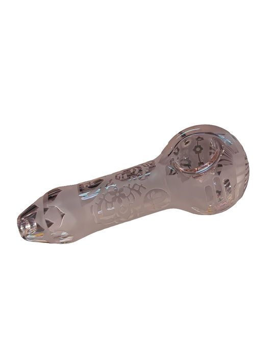 Pink Glass Pipe 4.5