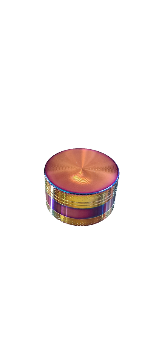 3-Part Metal Pocket Size Handmuller - Rainbow