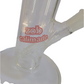 Zob Glass - Z 18ST - 18? 50mm, Straight clear waterpipe, ice pinch