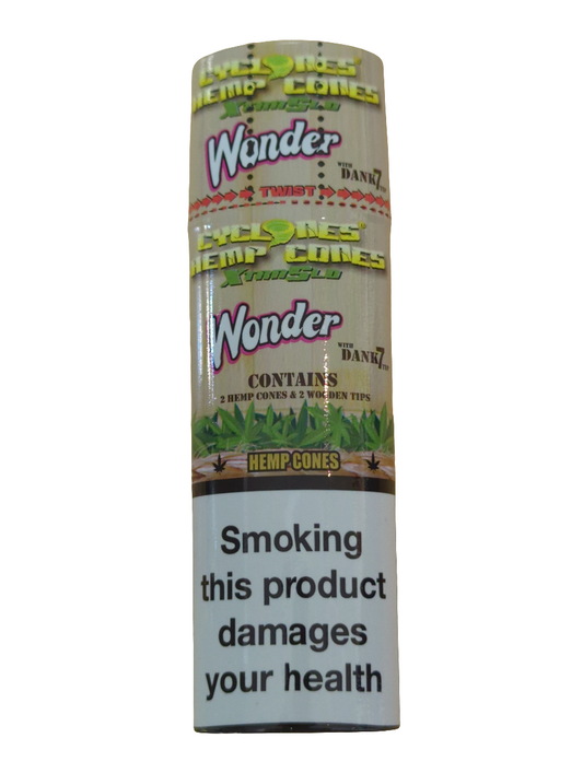 Cyclone - Hemp Cones + Dank 7 Tip Wonderberry - Single Pack