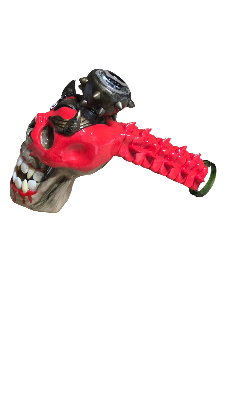 18cm 3D Monster Hammer Style Waterpipe