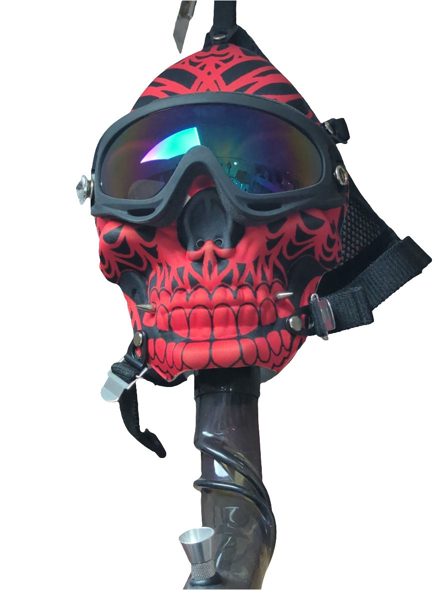 Red Skull Shades Gas Mask