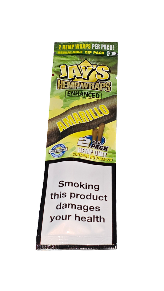 Juicy Jays Enhanced Hemp Wraps - Amarillo - 10 Pack