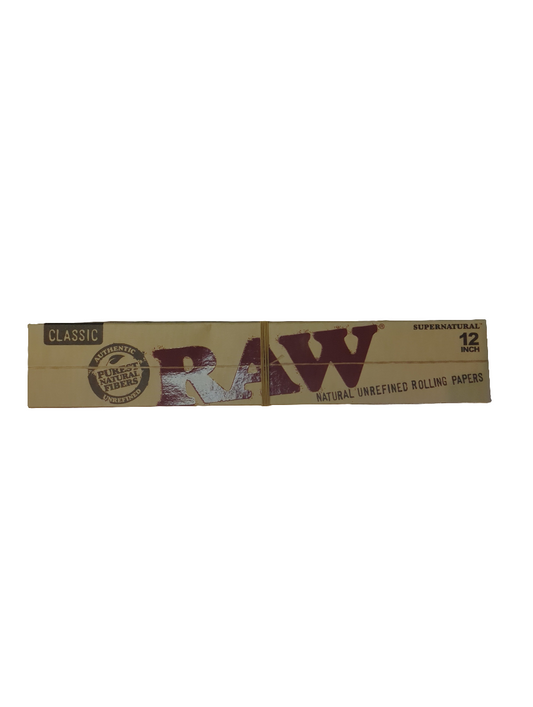 RAW CLASSIC SUPERNATURAL 12 Inch Rolling Papers BOX