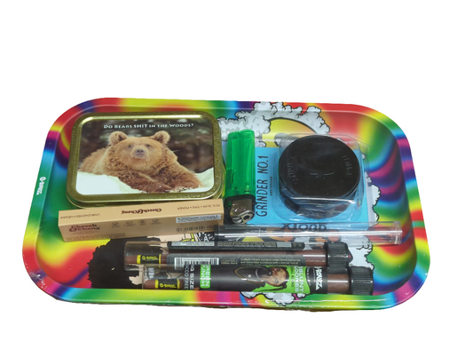 TRAY SET 05 | GROLLZ Cheech & Chong Tray Gift Set - MEDIUM