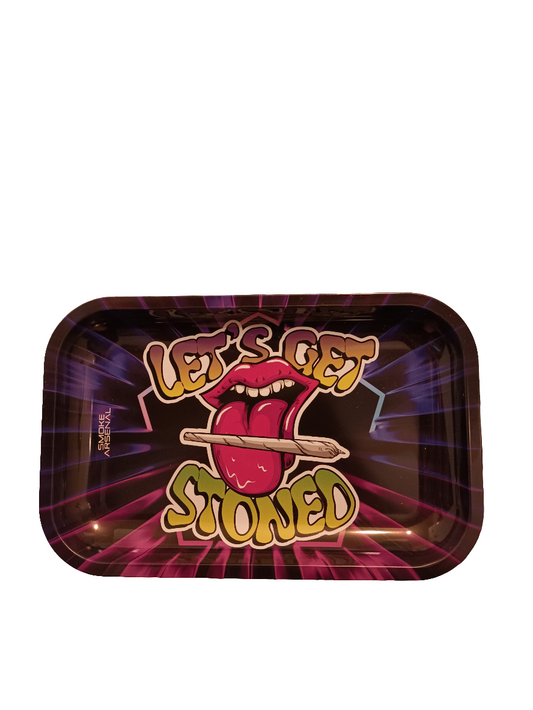 Smoke Arsenal Trays - (28x18cm)- LETS GET STONED (M225)