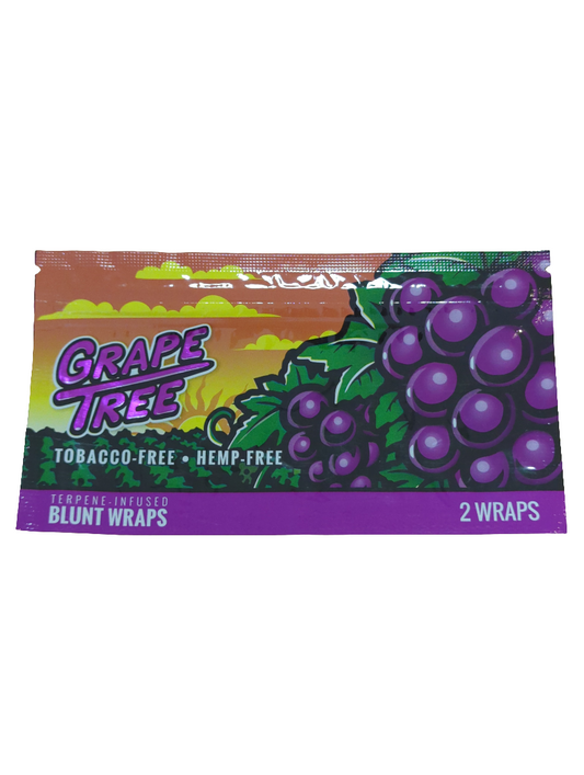 Lemon Tree Blunt Wraps - Grape Tree - Single Pack