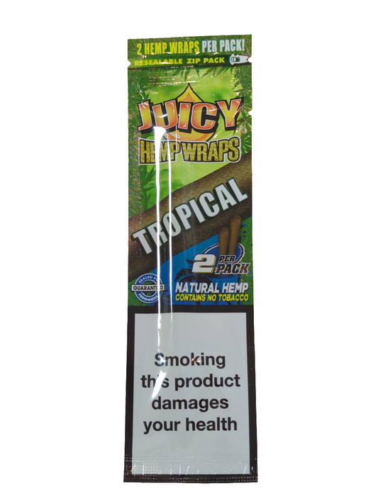 Juicy Jays Double Hemp Wrap - Tropical - Single Pack