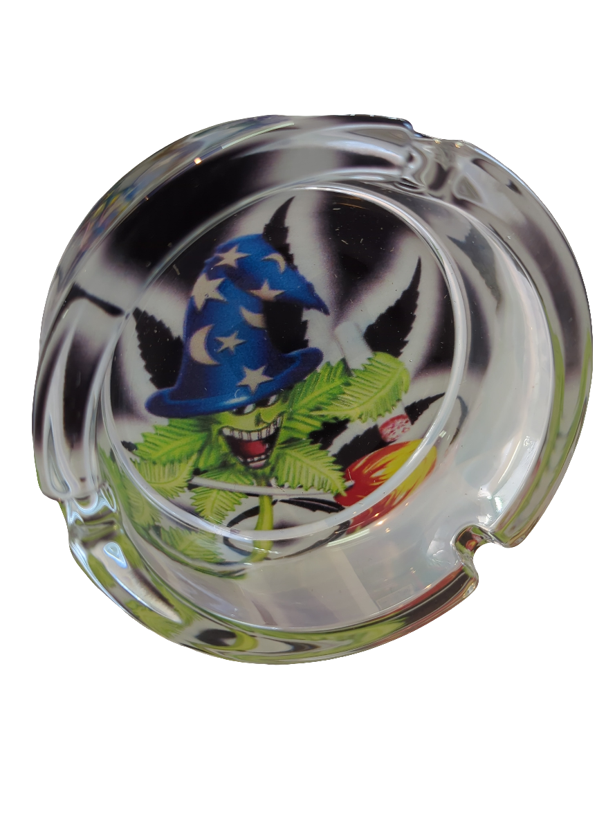 Glass Ashtray - Sparkys - Assorted - , 981098 8879