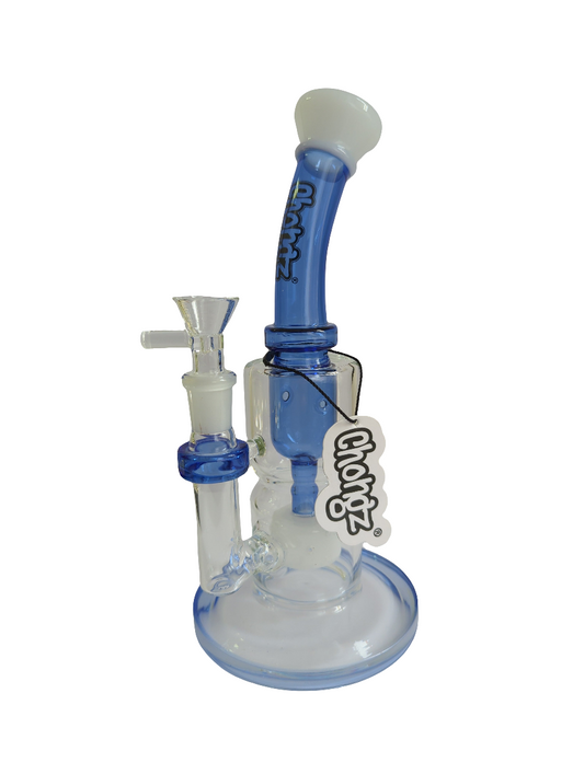 Chongz 25cm "Vision" diffusor waterpipe blue