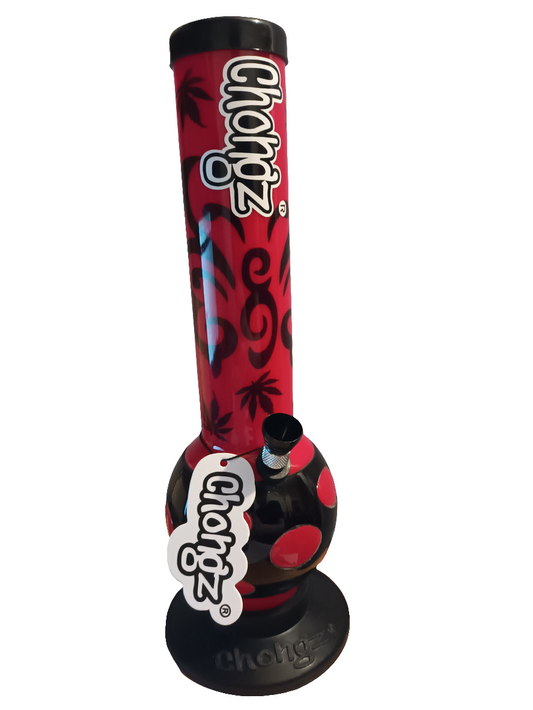 Chongz Acrylic 30cm "flutterbly" Waterpipe