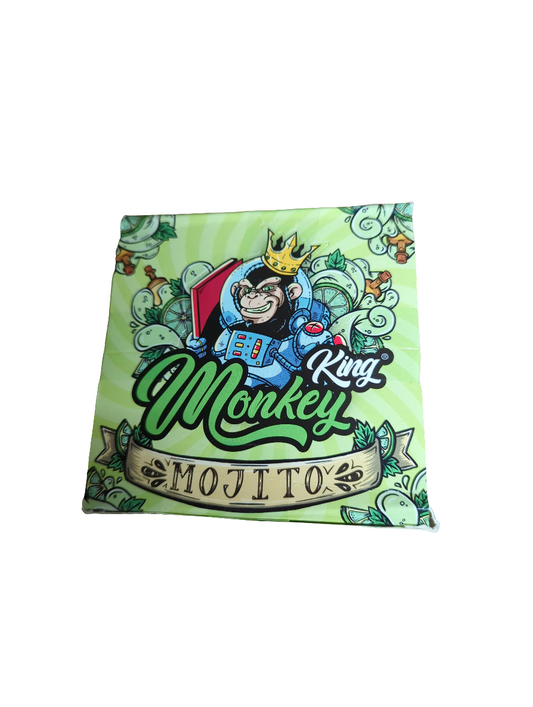 Monkey King Mojito Flavour King Size Slim Paper + Tips - 10 Pack