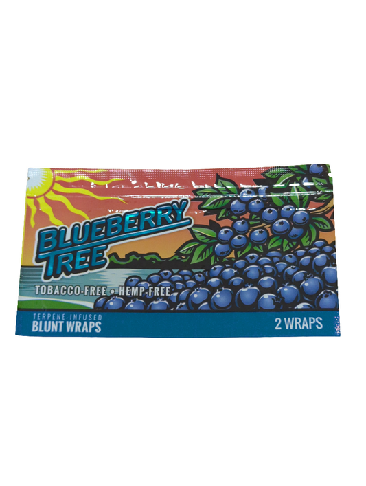 Lemon Tree Blunt Wraps - Blueberry Tree - 10 Pack