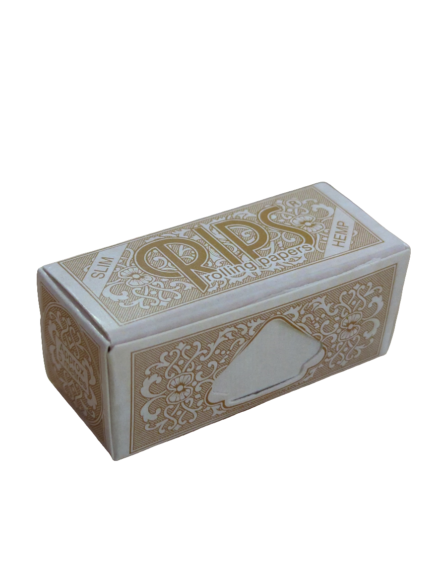 Rips Rolling Papers Rolls - Slim (HEMP) 5meter (24pcs) - 10 Pack