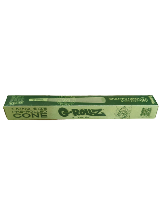 G-ROLLZ - KS Bio Green Hemp Pre-Rolled Single Cones 72pcs in Display - 10 Pack