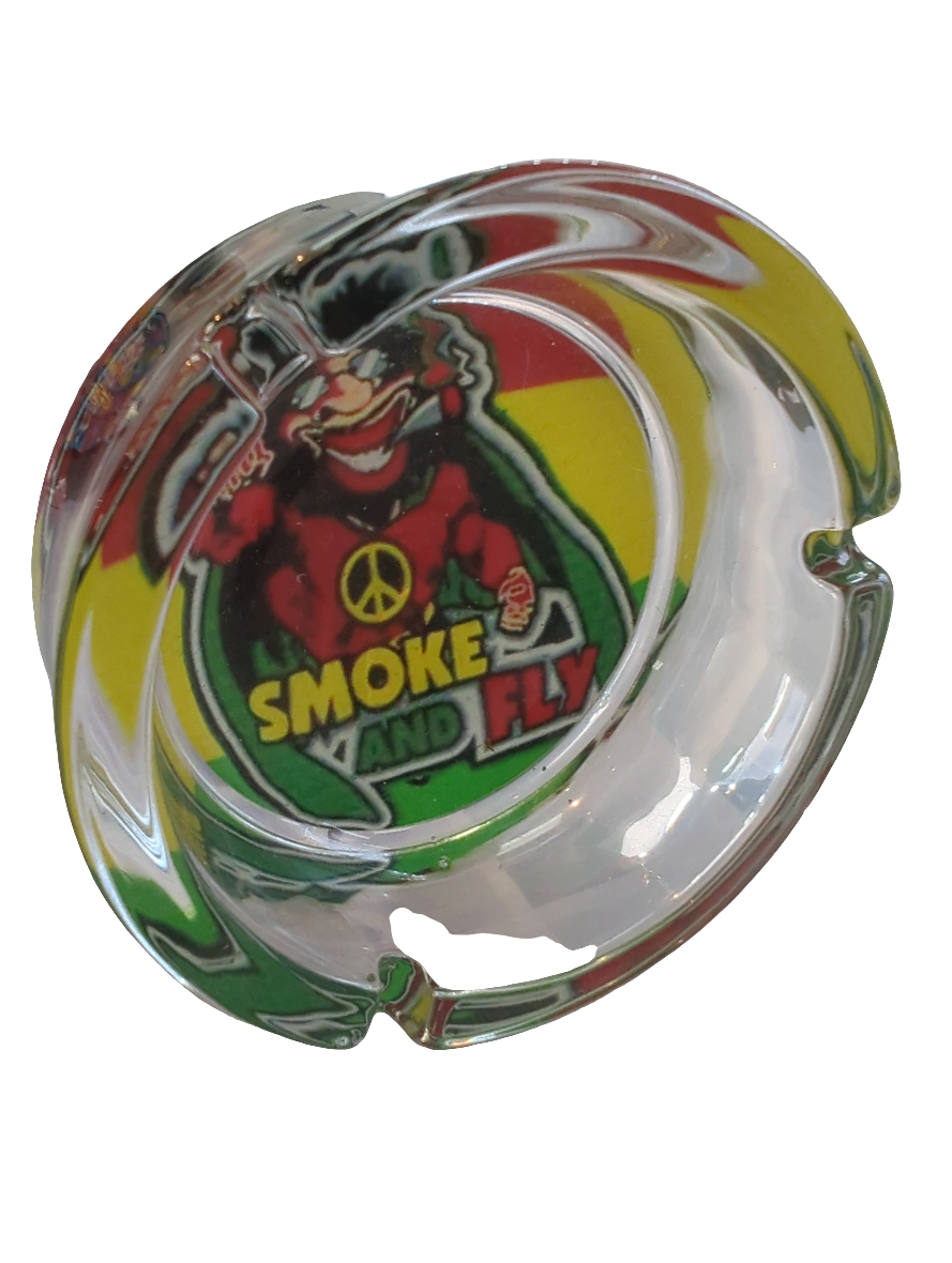 Glass Ashtray - Sparkys - Assorted - , 981098 8879