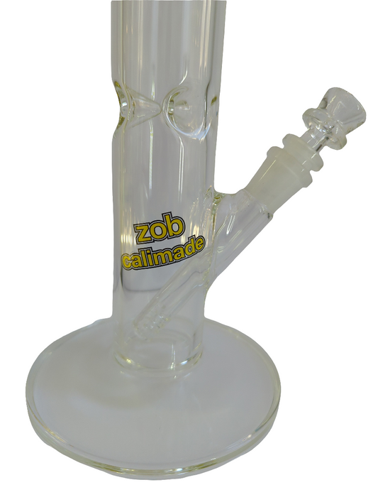 Zob Glass - Z 18ST - 18? 50mm, Straight clear waterpipe, ice pinch