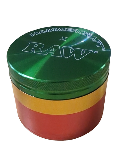 RAW X HAMMERCRAFT Aluminium Handmuller (Small) - Rasta
