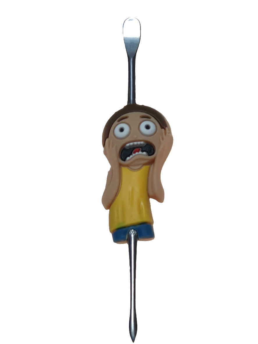 Screaming Morty Dab Tool Character Stainless Steel