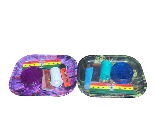 TRAY SET 01 | LOUD Weed Tray Small Gift Set - Mixed