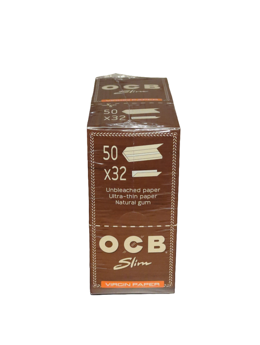 OCB VIRGIN Kingsize Rolling Papers (50 Pack) BOX